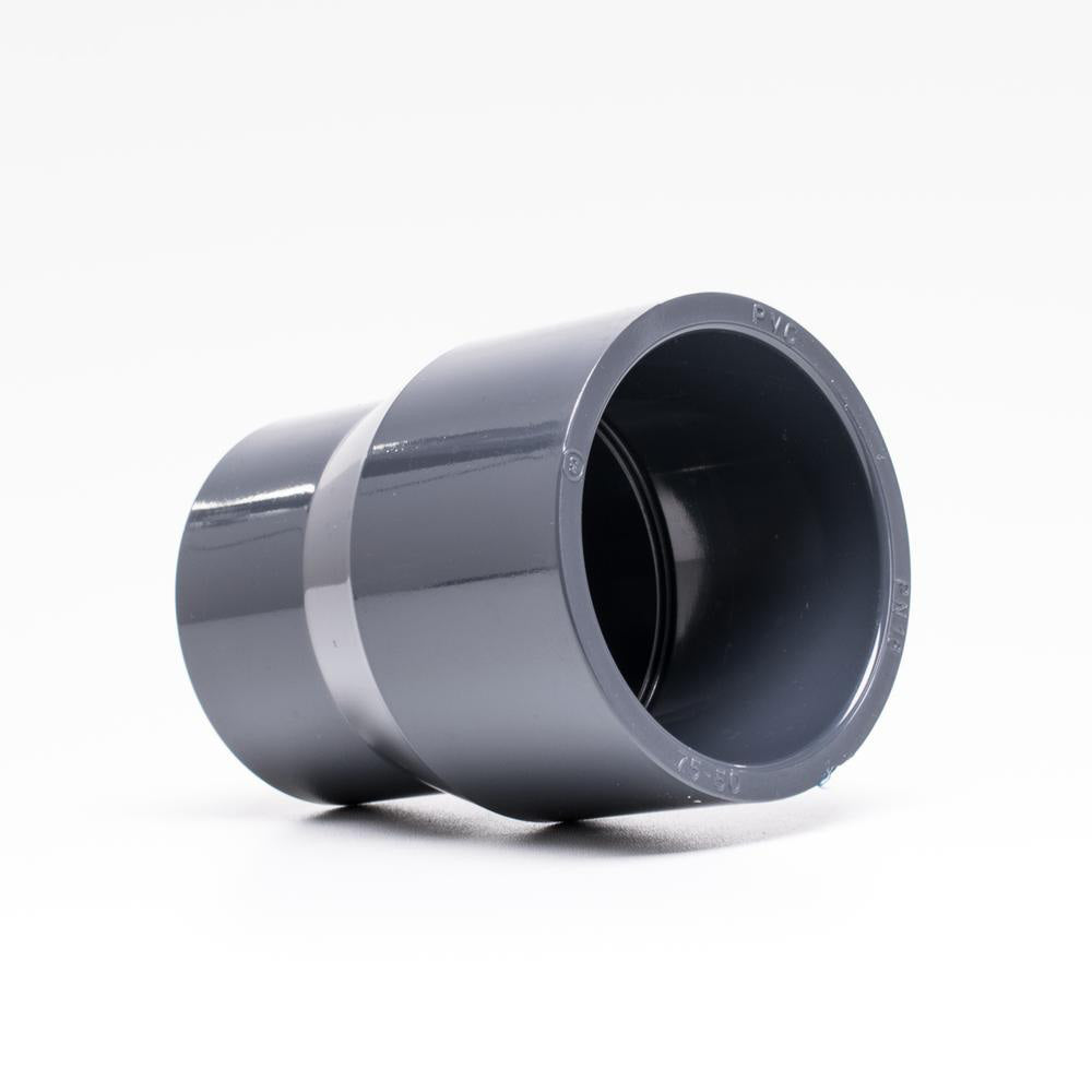 Lång PVC-reducering 110–75 mm Lång PVC-reducering 110–75 mm